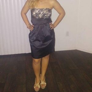 Satin stylish dress!